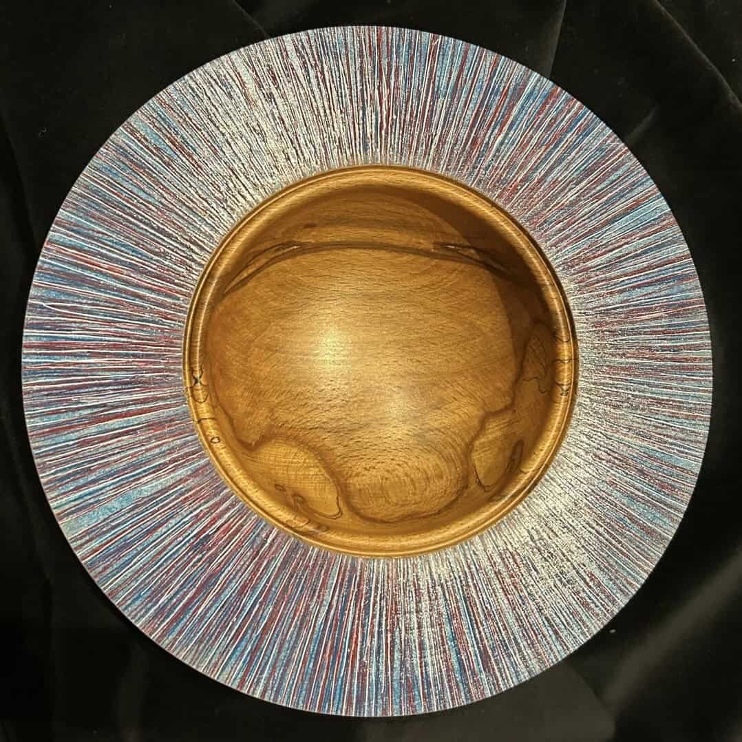 Handcrafted by Dove Woodturnery in Derbyshire.